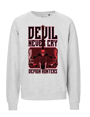 Devil Hunter Weapons - Devil, Cry, Demon, Dante, Video Games, Video Game, Games, Game, Hack And Slash, Rpg, Fantasy, Adventure, Sword, Demons, guns, gun, weapons - Fairtrade Sweatshirt