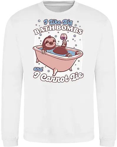 Relax Sloth Bubble Bathtub