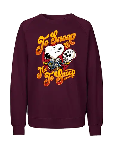 Puppy Hamlet - puppy, hamlet, shakespeare - Fairtrade Sweatshirt