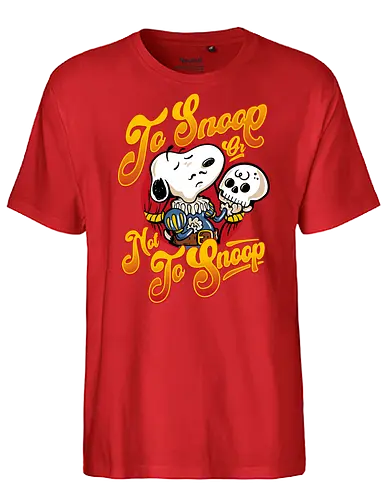 Puppy Hamlet - puppy, hamlet, shakespeare - Fairtrade T-Shirt