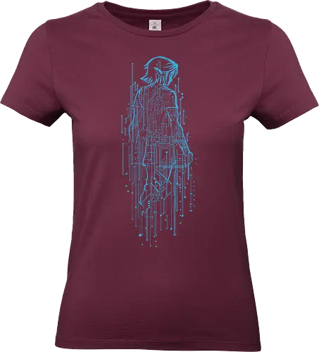 Hero of Time circuitry - LOZ, gaminh, gamer, video game, futuristic, graphic - Standard T-Shirt (Frauen)