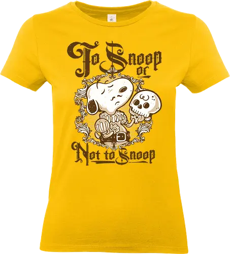 To Pup - puppy, hamlet, shakespeare - Standard T-Shirt (Frauen)
