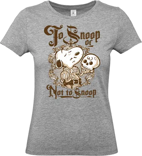 To Pup - puppy, hamlet, shakespeare - Standard T-Shirt (Frauen)