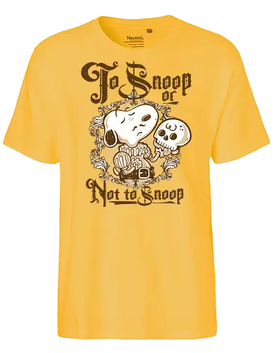 To Pup - puppy, hamlet, shakespeare - Fairtrade T-Shirt