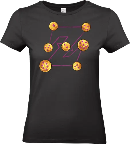 seven deadly balls - anime, manga, songoku, Dragon, maniacs, parody, cool, kids, hero, saiyan, supersaiyan - Standard T-Shirt (Frauen)