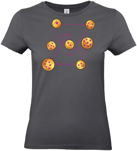 seven deadly balls - anime, manga, songoku, Dragon, maniacs, parody, cool, kids, hero, saiyan, supersaiyan - Standard T-Shirt (Frauen)