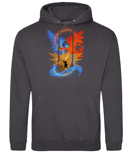 three legendary - anime, manga, monster, electric, fortrees, ice, tamer, game, bird, legendary, legend, mytical, mythology - Standard Hoodie