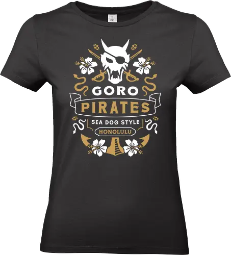 Sea Dog Style In Honolulu - yakuza, goro majima, ono michio, kiryu kazuma, ryu ga gotoku, ichiban kasuga, kazuma kiryu, video game, gaming, gamer, jrpg, majima construction, pirate in hawaii, like a dragon - Standard T-Shirt (Frauen)