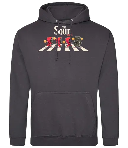 The Squid - kdrama, game, squid, korean, chibi, abbey road, road, mask, tv shows - Standard Hoodie