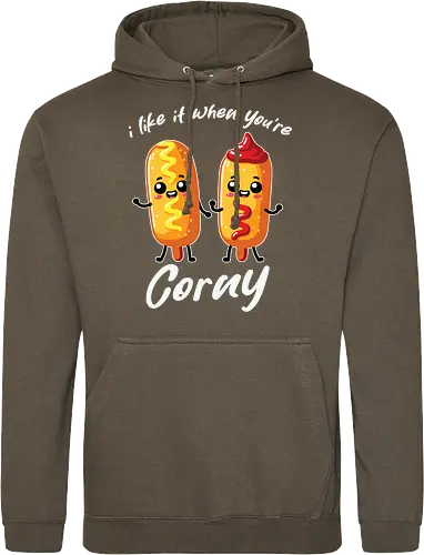 I like it when you're corny