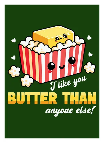 I like you butter than anyone else!