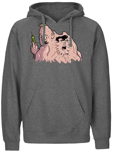 Supersubstance! - the-substance, substance, funny, sloth, the-goonies, superman, heroes, mashup, 90s, 80s - Fairtrade Hoodie