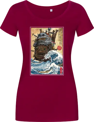 Moving castle in Japan