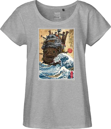 Moving castle in Japan