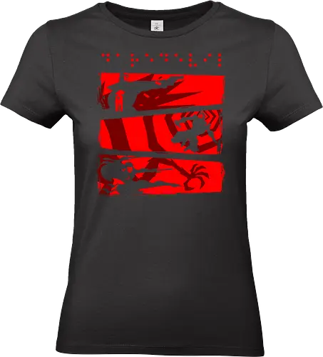 Hell City - comic, Superhero, devil - Standard T-Shirt (Frauen)