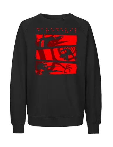 Hell City - comic, Superhero, devil - Fairtrade Sweatshirt