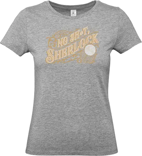 Book Detective Quote - Sherlock, Sherlock Holmes, Detective, Book, Bookworm, Crime, True Crime, Literature, Classic, Vintage, Retro, Old, Books, Investigation, Investigate, Noir, Police, Quote, Movie Quote, Lettering, Victorian - Standard T-Shirt (Frauen)