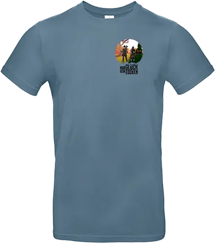 2EpicBuddies - Nur Glück beim Zocken (Black) - youtube, twitch, gaming, cod, merchandise, strm - Standard T-Shirt
