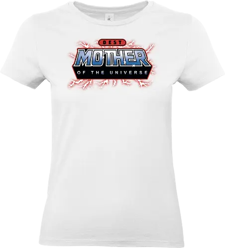 Best Mother of the Universe - mothers day, mom, mommy, mother, gifts for mom, 80s, christmas, christmas gifts, he man, heman, masters of the universe, nostalgia - Standard T-Shirt (Frauen)