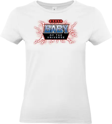 Best Baby of the Universe - fathers day, dad, daddy, mother, mommy, gifts for baby, 80s, christmas, christmas gifts, he man, heman, masters of the universe, nostalgia - Standard T-Shirt (Frauen)