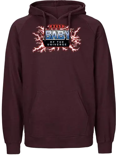 Best Baby of the Universe - fathers day, dad, daddy, mother, mommy, gifts for baby, 80s, christmas, christmas gifts, he man, heman, masters of the universe, nostalgia - Fairtrade Hoodie