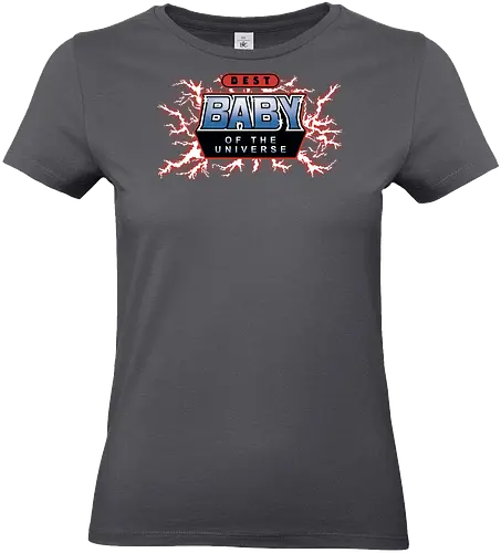 Best Baby of the Universe - fathers day, dad, daddy, mother, mommy, gifts for baby, 80s, christmas, christmas gifts, he man, heman, masters of the universe, nostalgia - Standard T-Shirt (Frauen)