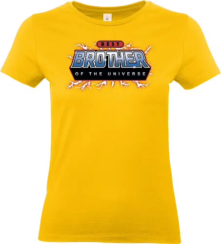 Best Brother of the Universe - fathers day, dad, daddy, mothers day, mommy, gifts for brother, 80s, christmas, christmas gifts, he man, heman, masters of the universe, nostalgia - Standard T-Shirt (Frauen)