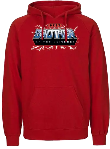 Best Brother of the Universe - fathers day, dad, daddy, mothers day, mommy, gifts for brother, 80s, christmas, christmas gifts, he man, heman, masters of the universe, nostalgia - Fairtrade Hoodie