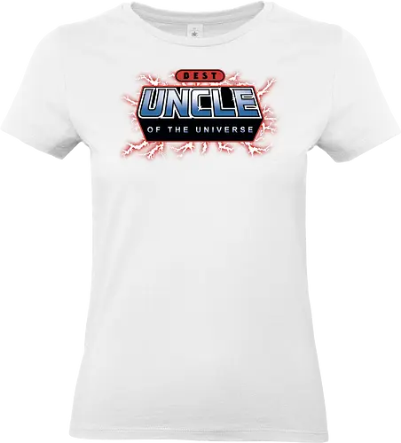 Best Uncle of the Universe - fathers day, dad, daddy, father, gifts for uncle, 80s, christmas, christmas gifts, he man, heman, masters of the universe, nostalgia - Standard T-Shirt (Frauen)