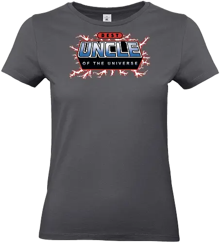 Best Uncle of the Universe - fathers day, dad, daddy, father, gifts for uncle, 80s, christmas, christmas gifts, he man, heman, masters of the universe, nostalgia - Standard T-Shirt (Frauen)
