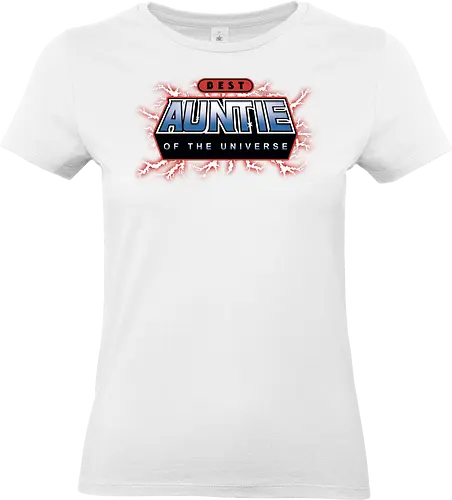 Best Auntie of the Universe - mothers day, mom, mommy, mother, gifts for auntie, 80s, christmas, christmas gifts, he man, heman, masters of the universe, nostalgia - Standard T-Shirt (Frauen)
