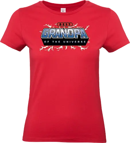 Best Grandpa of the Universe - fathers day, dad, daddy, father, gifts for grandfather, 80s, christmas, christmas gifts, he man, heman, masters of the universe, nostalgia - Standard T-Shirt (Frauen)