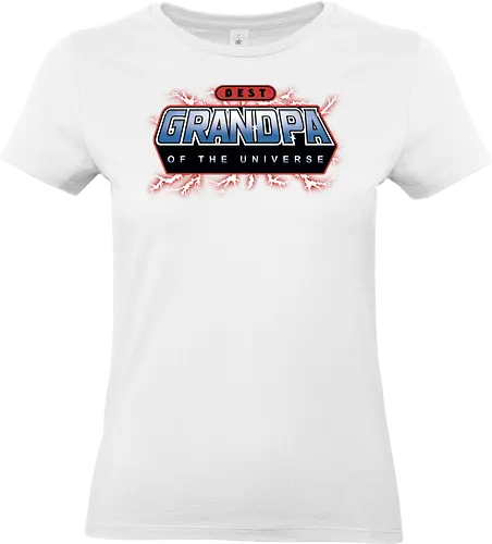 Best Grandpa of the Universe - fathers day, dad, daddy, father, gifts for grandfather, 80s, christmas, christmas gifts, he man, heman, masters of the universe, nostalgia - Standard T-Shirt (Frauen)