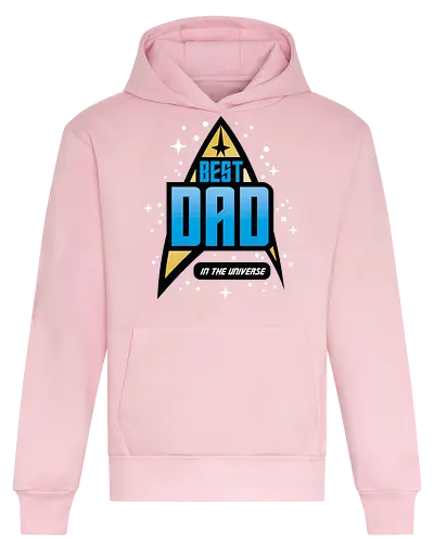 Best Trekkie Dad - fathers day, dad, daddy, father, gifts for dad, 60s, 70s, 80s, christmas, christmas gifts, universe, galaxy, Space, trekkie, nostalgia - Heavyweight Hoodie