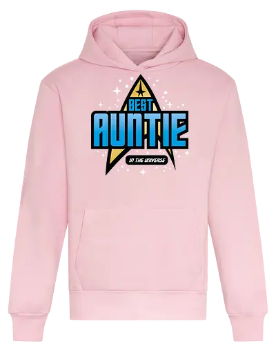 Best Trekkie Auntie - mothers day, mom, mommy, mother, gifts for auntie, 60s, 70s, 80s, christmas, christmas gifts, universe, galaxy, Space, trekkie, nostalgia - Heavyweight Hoodie