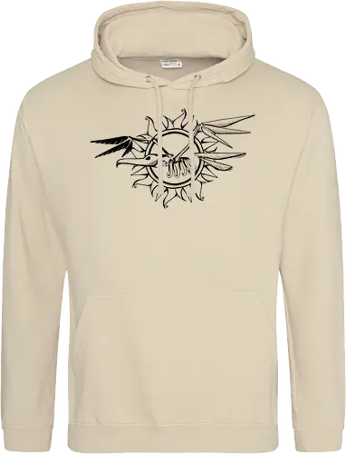 Frigatebird-Piratenflagge: Lineart