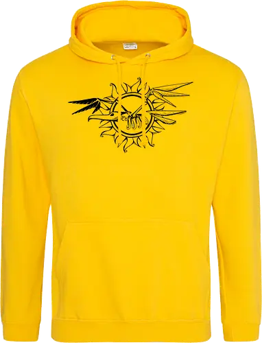 Frigatebird-Piratenflagge: Lineart