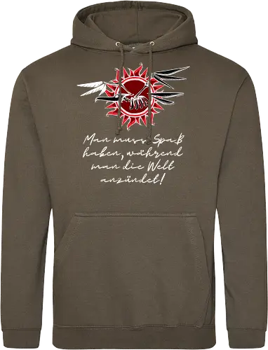 Frigatebird-Piratenflagge mit Text