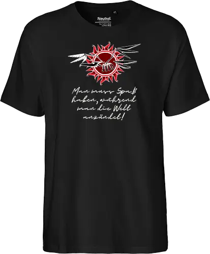 Frigatebird-Piratenflagge mit Text