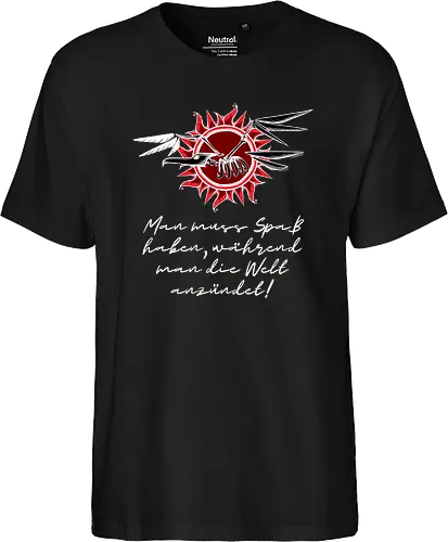 Frigatebird-Piratenflagge mit Text