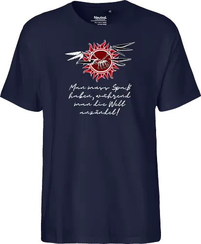 Frigatebird-Piratenflagge mit Text