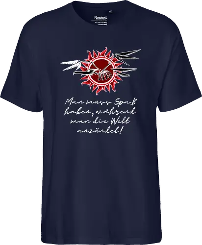 Frigatebird-Piratenflagge mit Text