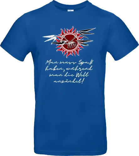 Frigatebird-Piratenflagge mit Text