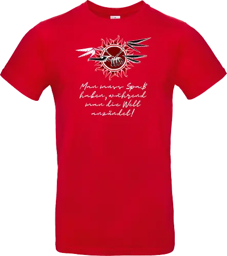 Frigatebird-Piratenflagge mit Text