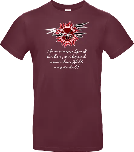 Frigatebird-Piratenflagge mit Text