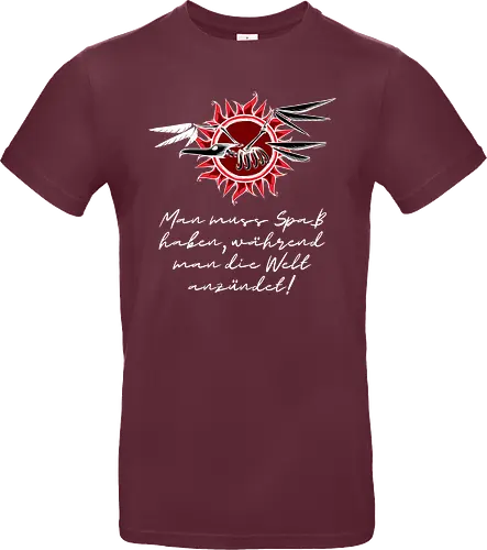 Frigatebird-Piratenflagge mit Text