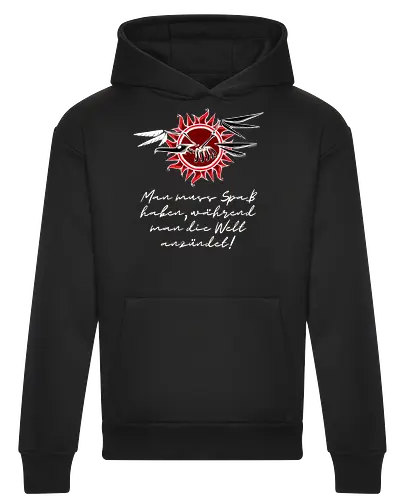 Frigatebird-Piratenflagge mit Text