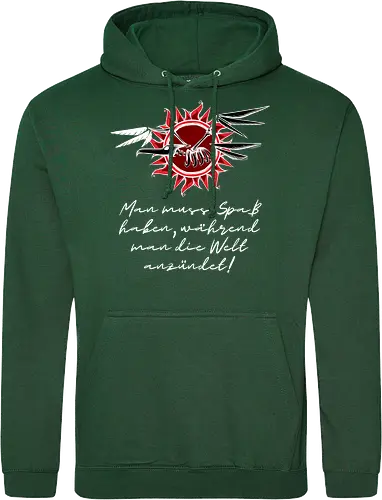 Frigatebird-Piratenflagge mit Text