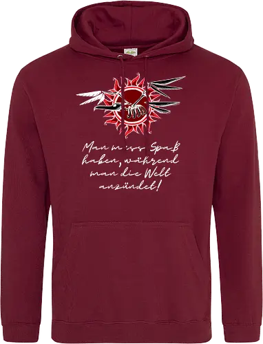 Frigatebird-Piratenflagge mit Text