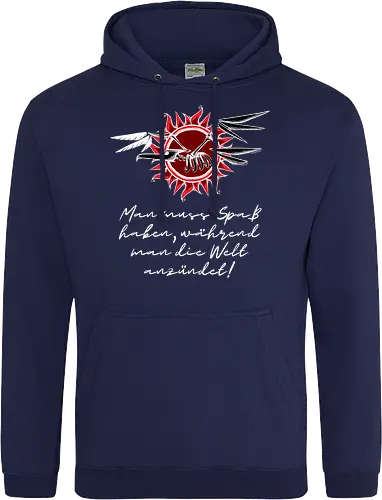 Frigatebird-Piratenflagge mit Text